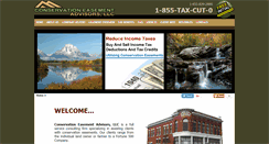 Desktop Screenshot of conservationeasementadvisors.com